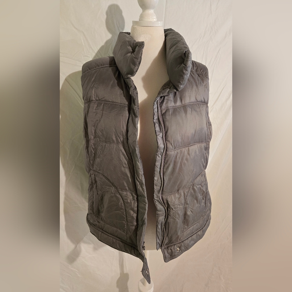 Gray Puffer Vest